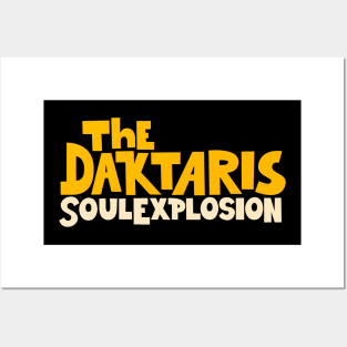 Soul Explosion Tribute: The Daktaris Funk and Afrobeat Band Design Posters and Art